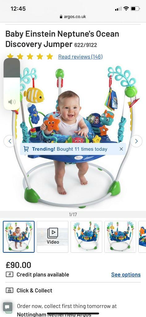 baby einstein jumperoo argos